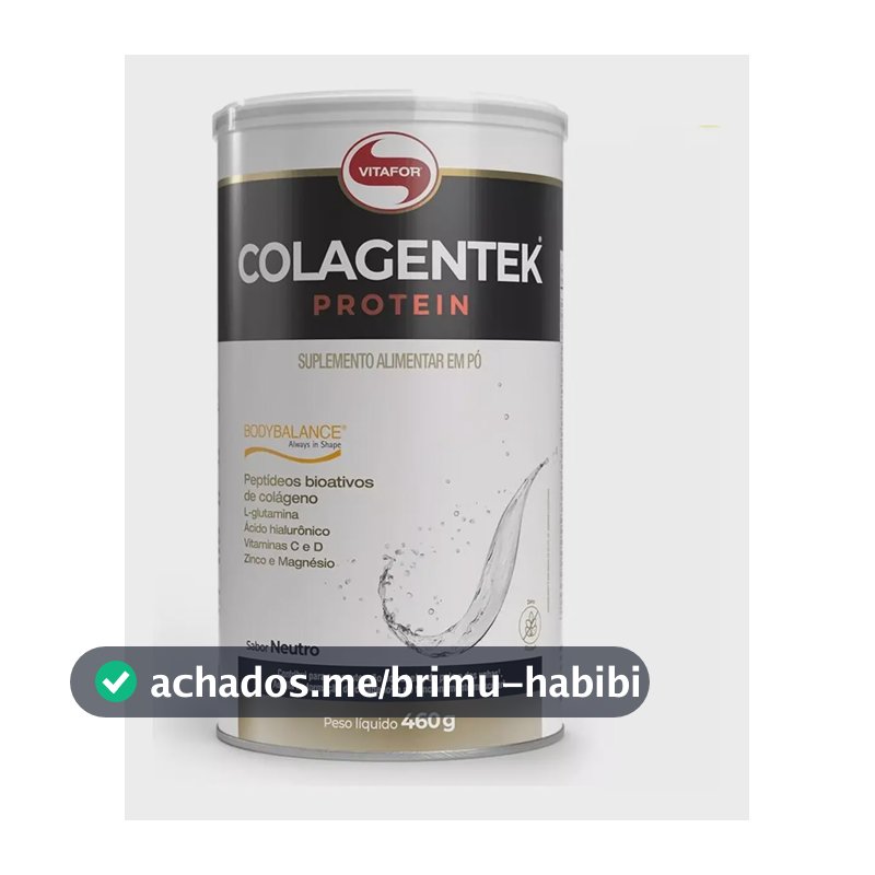 Suplemento Alimentar Colagentek Protein Neutro 460g Vitafor