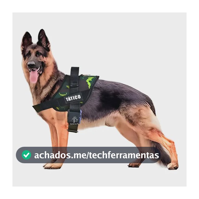Coleira Colete Ajustável Pet Ideal Para Cachorros Grandes