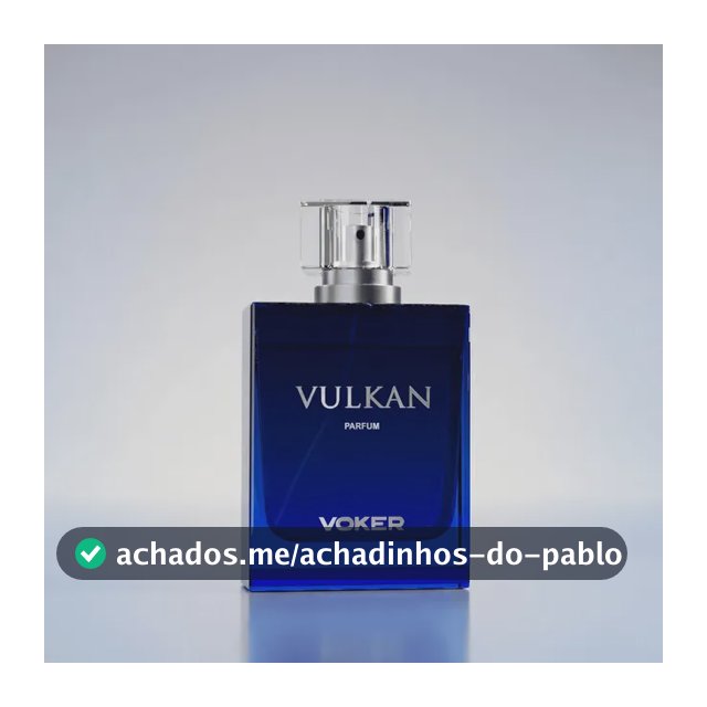 Perfume Masculino Voker Vulkan 100ml