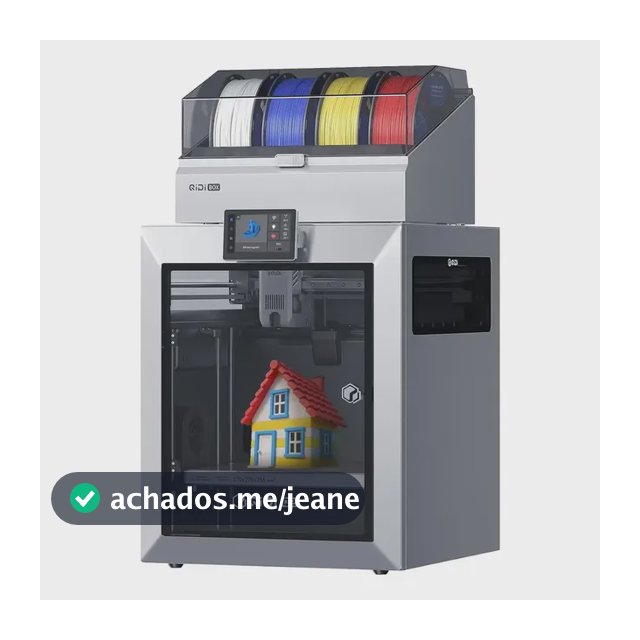 Impressora 3D R Qidi Technology Q2 Combo cor cinza com tecnologias de impressão FDM e FFF