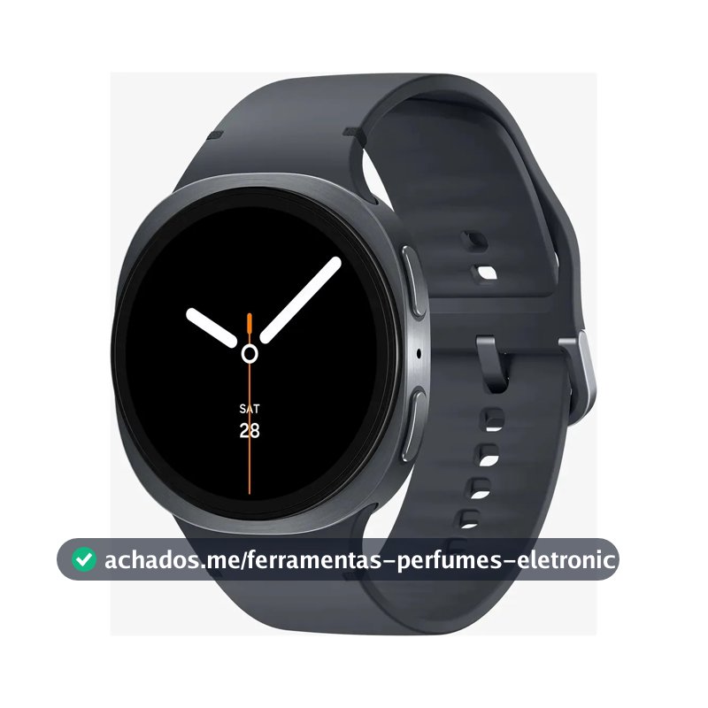 Smartwatch Samsung Galaxy Watch 8 40mm Bt Gps, Grafite Cinza-escuro