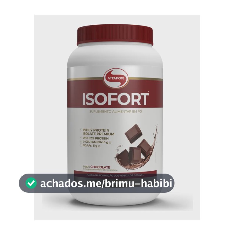 Isofort Chocolate 900g Vitafor Chocolate
