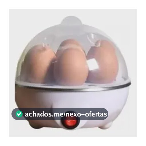 Cozedor De Ovos Elétrico Olapam Branco 450w 1 Andar