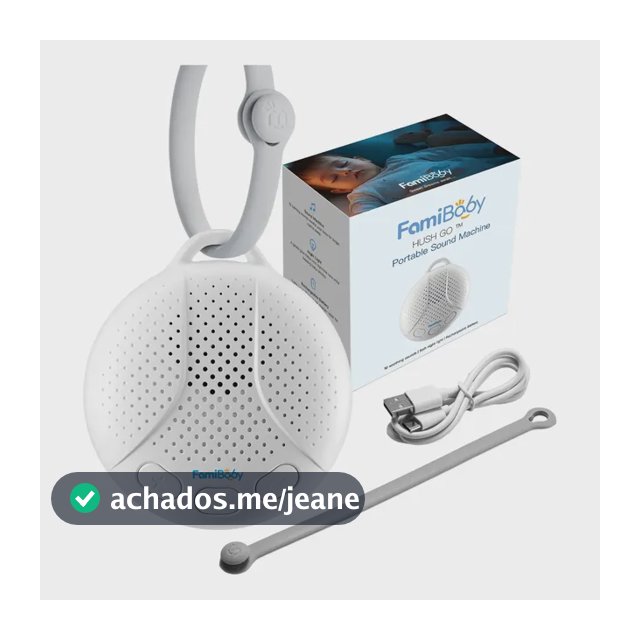 Aparelho De Ruído Branco Para Bebês Música 2000mah Famibaby