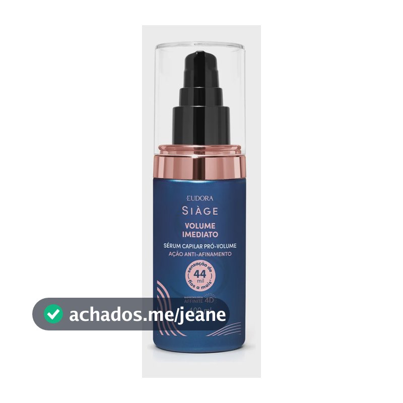 Sérum Pró-volume Siàge Volume Imediato 100ml