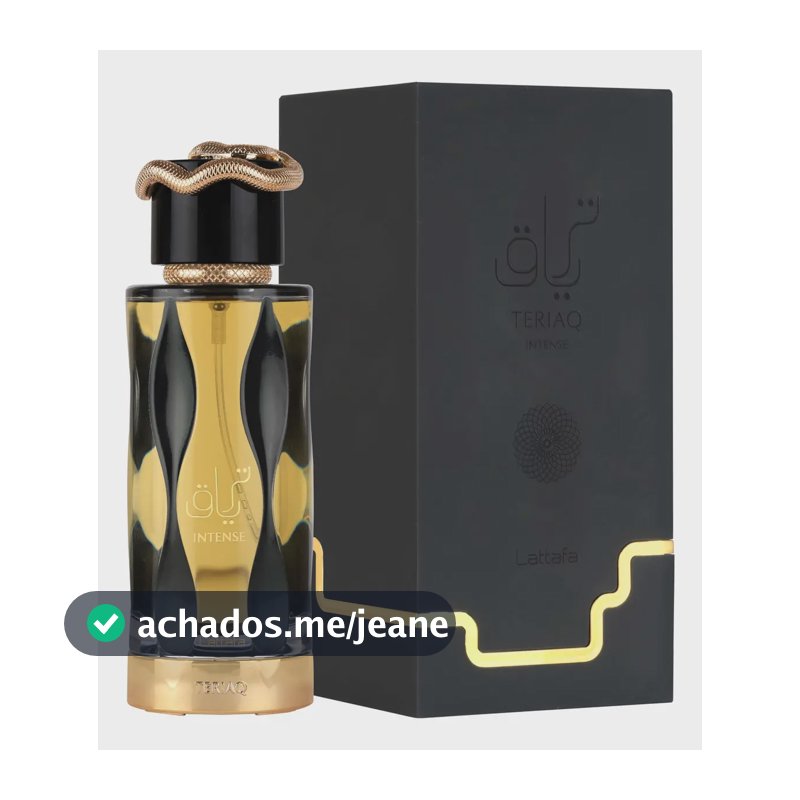 Perfume Lattafa Teriaq Intense Eau De Parfum 100ml