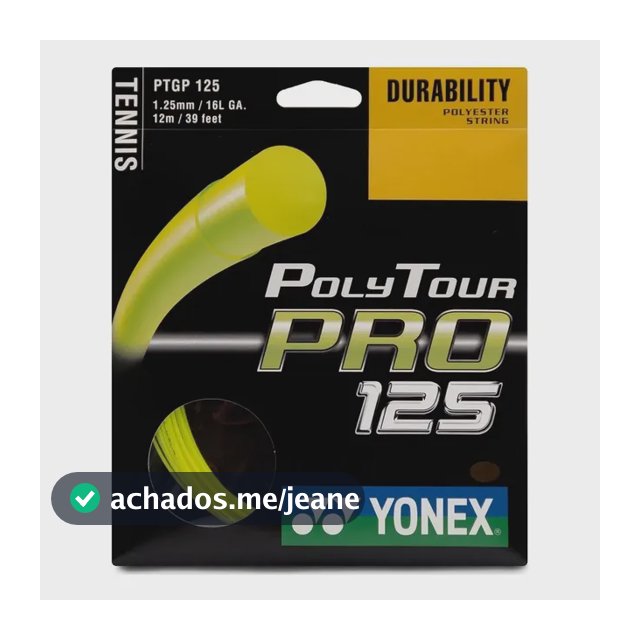 Corda Yonex Poly Tour Pro Set Individual