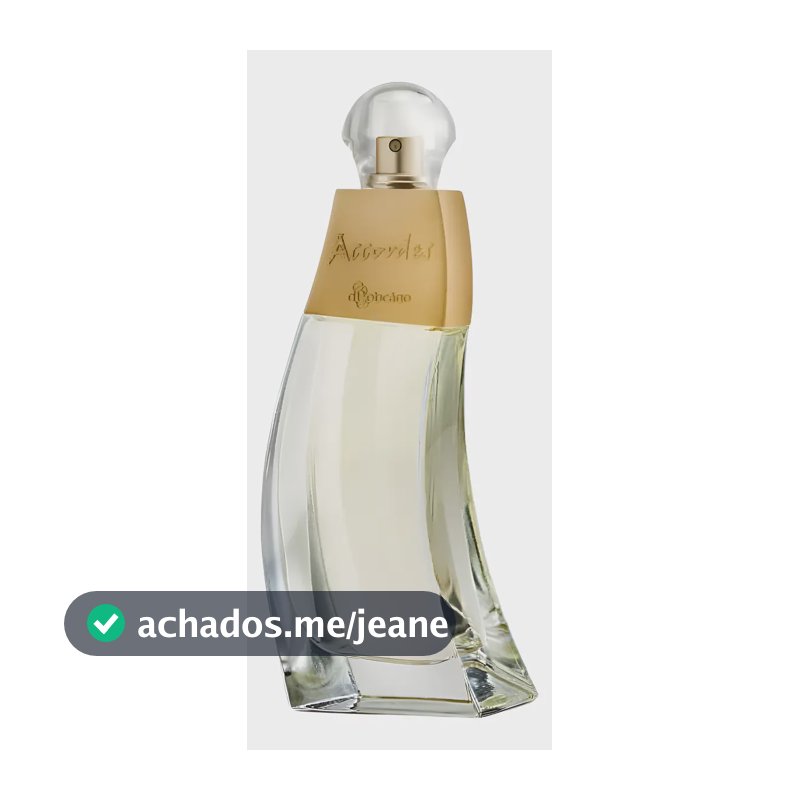 Accordes Desodorante Colônia Tradicional 80ml - O Boticário