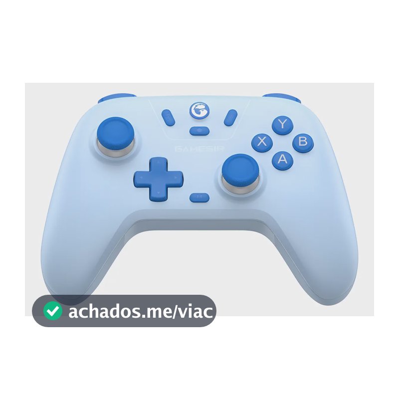 Gamesir T4 Nova Lite - Gamepad sem fio para PC/Ns Blue Sky Blue