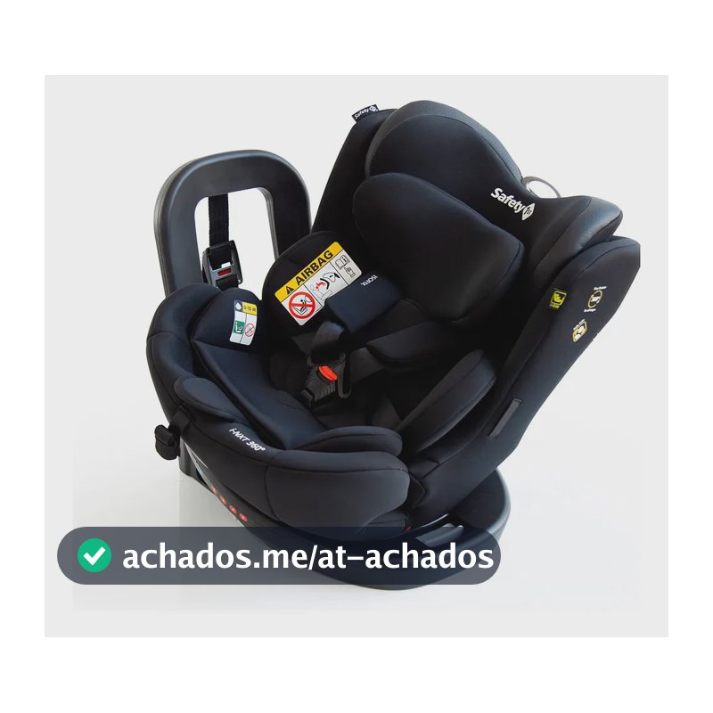 Cadeirinha Safety 1st, i-NXT, 0 a 36kg, com Giro 360°, Black Urban