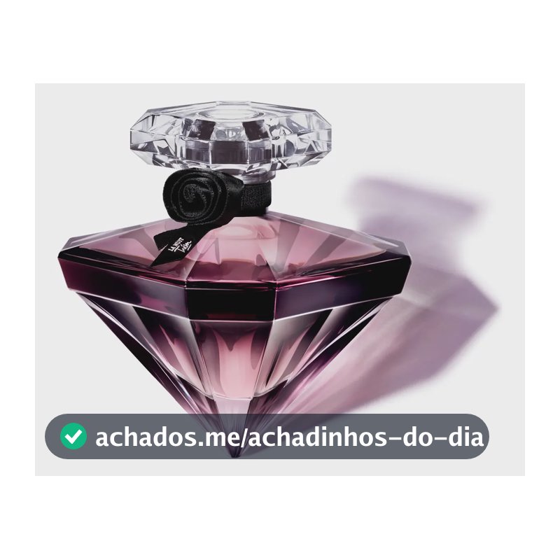 Perfume Feminino Eau de Parfum Fragrância Floral Oriental com Notas de Rosa Negra, Orquídea, Baunilha e Patchouli La Nuit Trésor Lancôme Frasco com 50ml