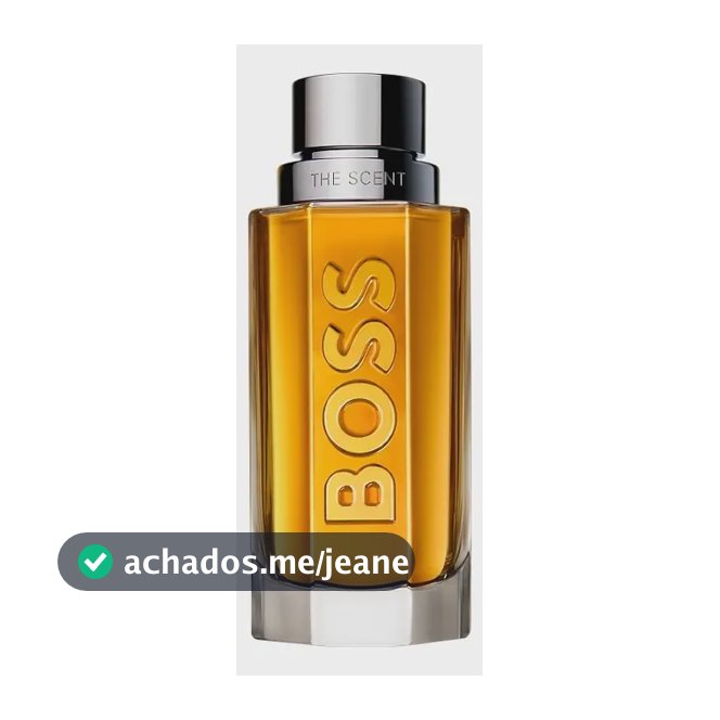 Perfume Masculino Boss The Scent Eau De Toilette Vidro Com 100ml Hugo Boss