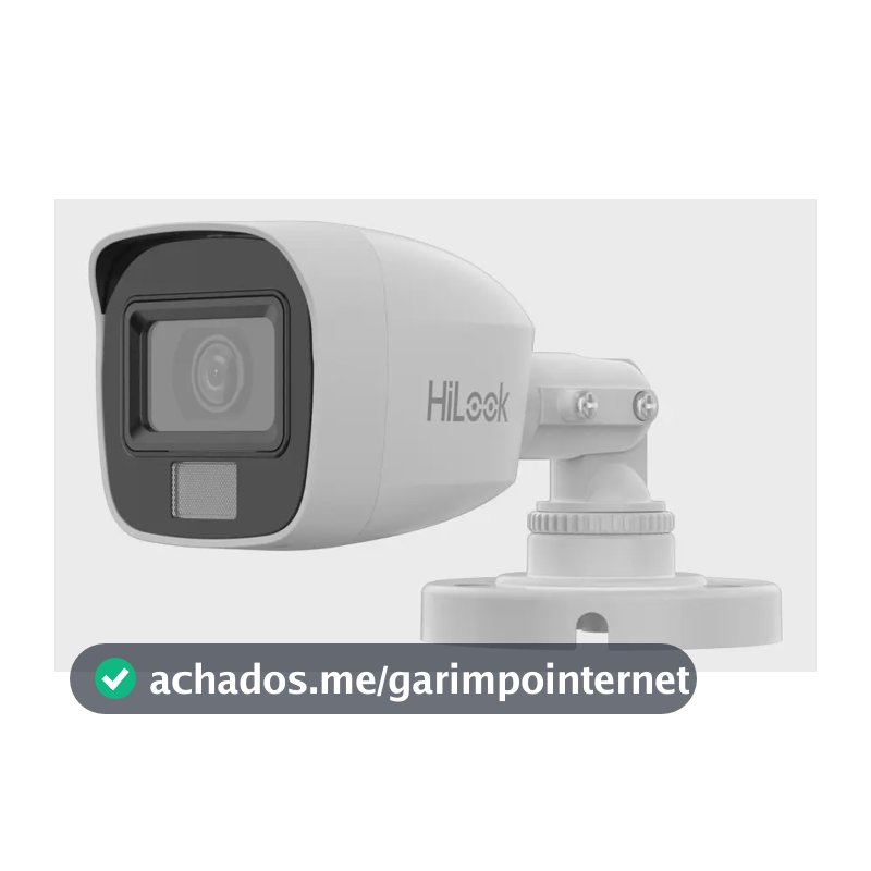 Câmera Bullet Thc-b127-lpc Fixa Luz Dupla 2mp Hikvision Branco