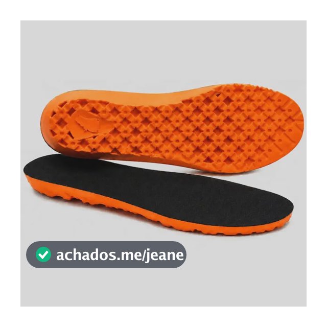 Palmilha Ortopédica Para Tênis Sapatênis Bota Botina Coturno