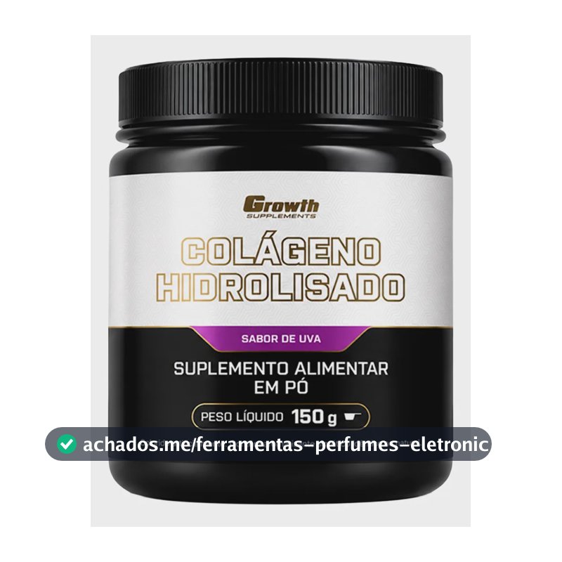 Colágeno Hidrolisado 150g Growth Supplements Uva
