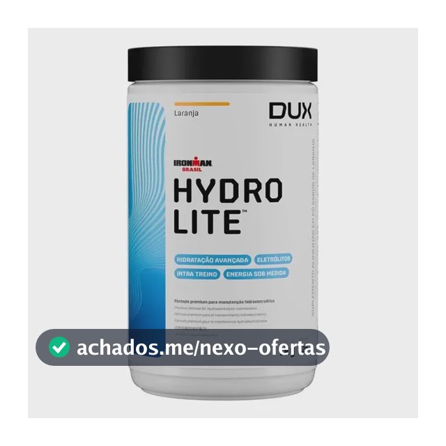 Hydrolite Dux 1000g - Laranja Laranja