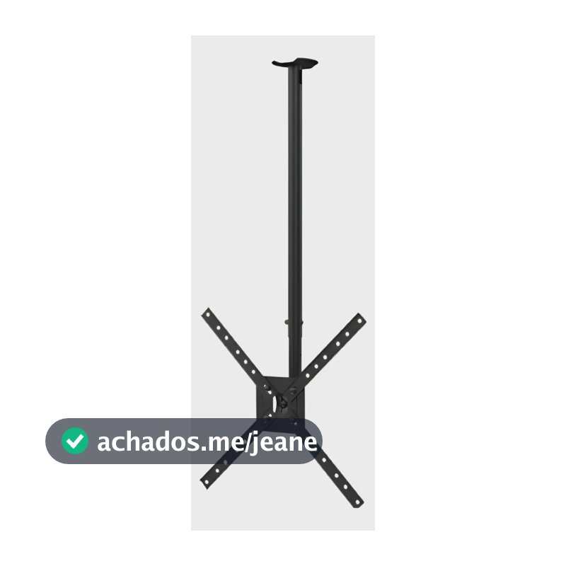 Suporte de Teto MVirtuar SMV1050 TV 10''-60'' Preto Ajustável Giro 360º