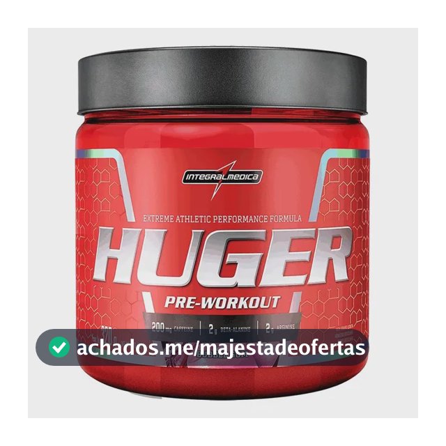 Pré-treino Huger 320g - Integralmedica