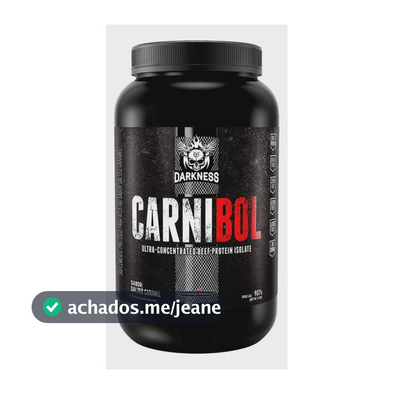 Carnibol Darkness 907g Integralmedica Chocolate