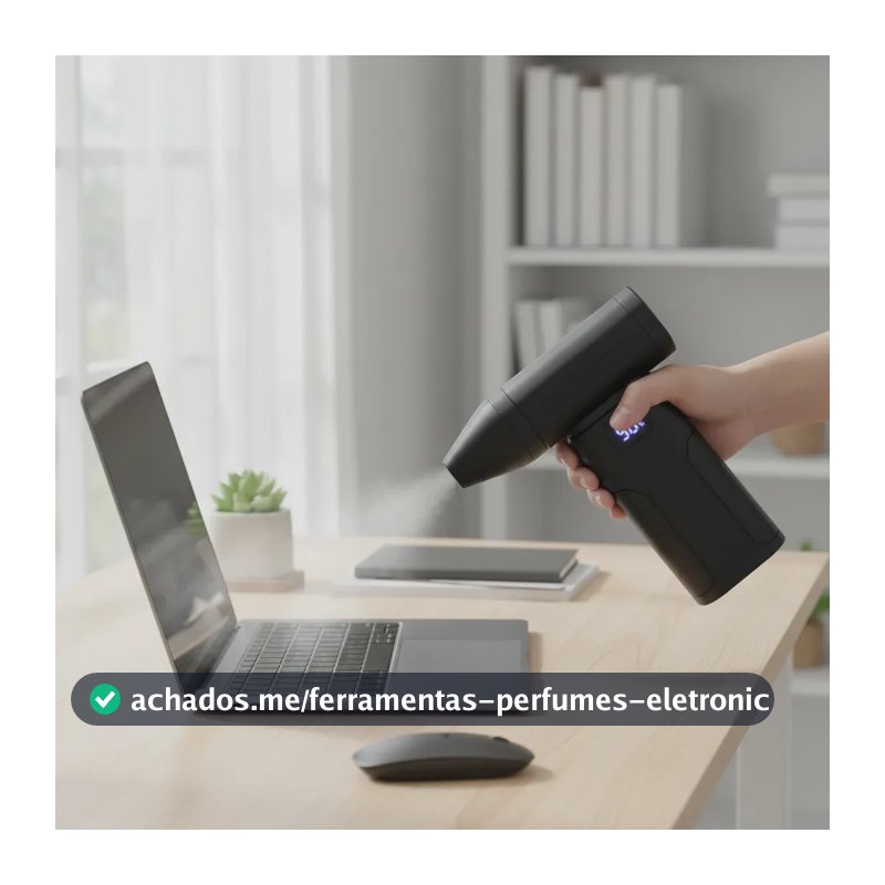 Soprador De Ar Portatil Turbo Profissional Preto 127/220v