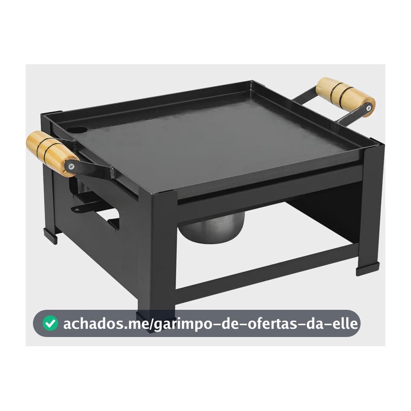 Chapa A Álcool Fogareiro Churrasqueira Bistequeiras Rechaud