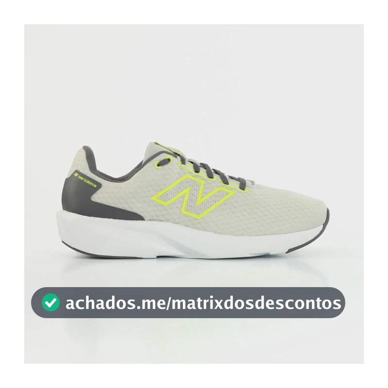 Tênis New Balance 413v3 Running Caminhada Treino Esportivo Cinza 43 Br