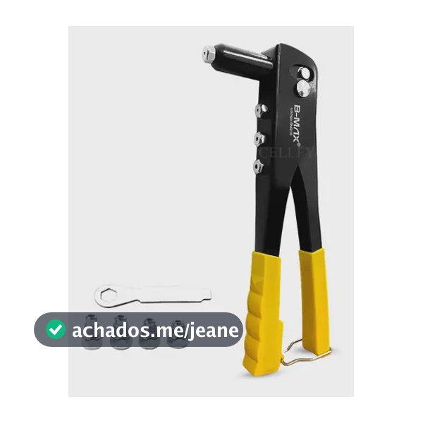 Alicate Rebitador Manual Rebitadeira Profissional 9,5 Pol