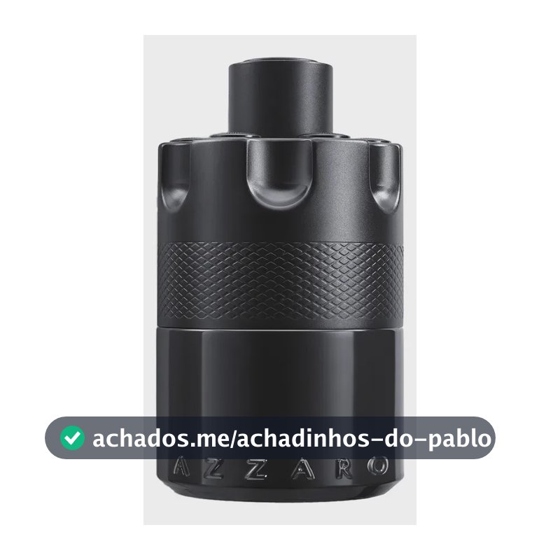 Perfume Masculino Eau de Parfum Azzaro The Most Wanted Intense 100 ml