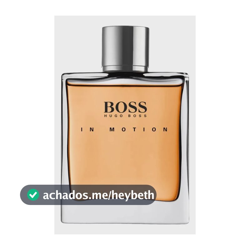 Perfume Boss In Motion Eau De Toilette Spray Masculino 100ml Hugo Boss