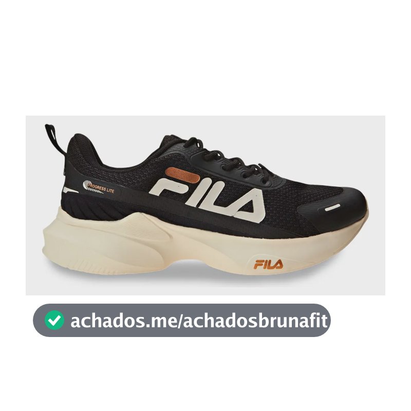 Tênis Feminino Progress Lite Fila Liso