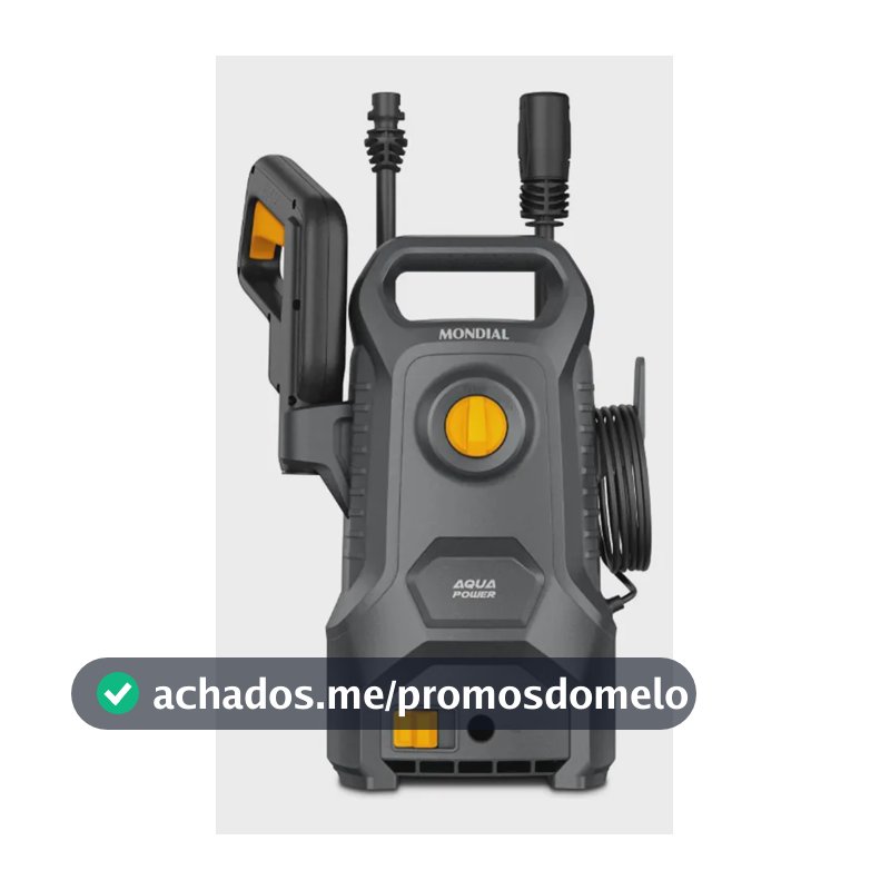Mondial LAP-04 GY Lavadora de Alta Pressão 1400W + Jato Ajustável