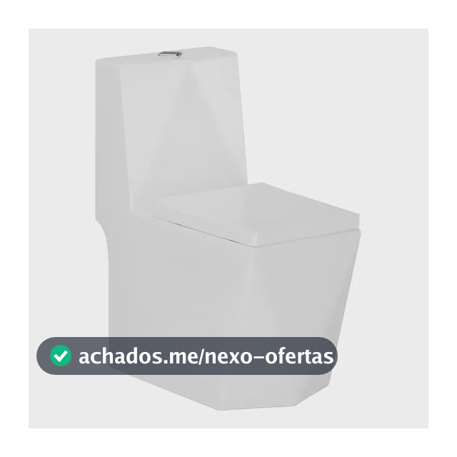 Vaso Sanitário Monobloco Completo - Caixa Acoplada - Vab0005