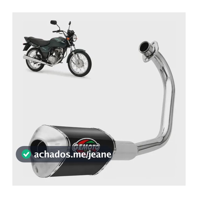 Escape Gemoto Racing 3 Trioval Fan Titan Ks 125 2000 Á 2008