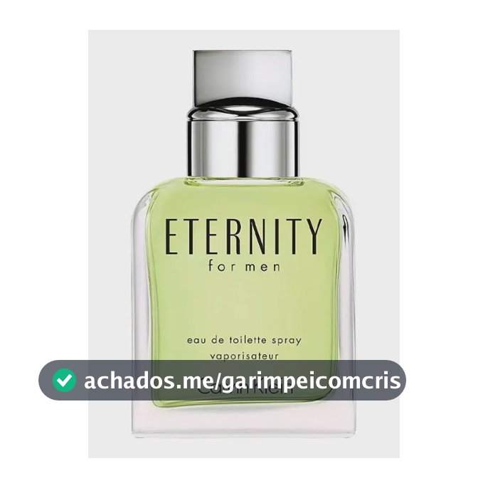 Calvin Klein Eternity for Men - Fragrância Clássica e Sofisticada - 100ml.