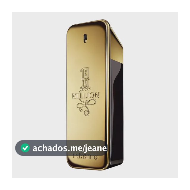Perfume Rabanne 1 Million Eau de Toilette 200 ml masculino