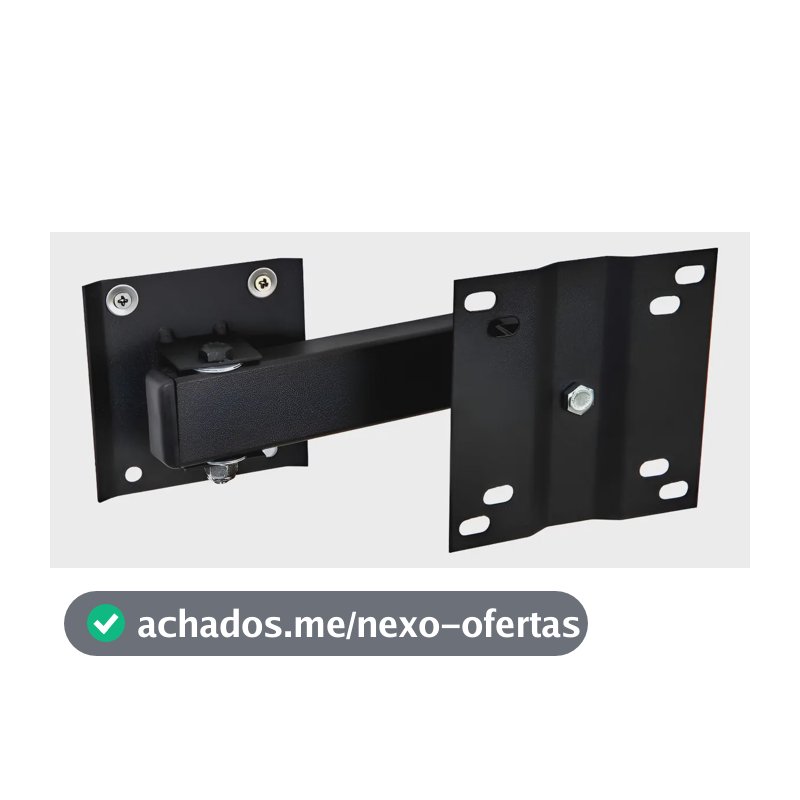 Suporte Tv Articulado Lcd Led 20 a 55 Dvd Net Sky Preto