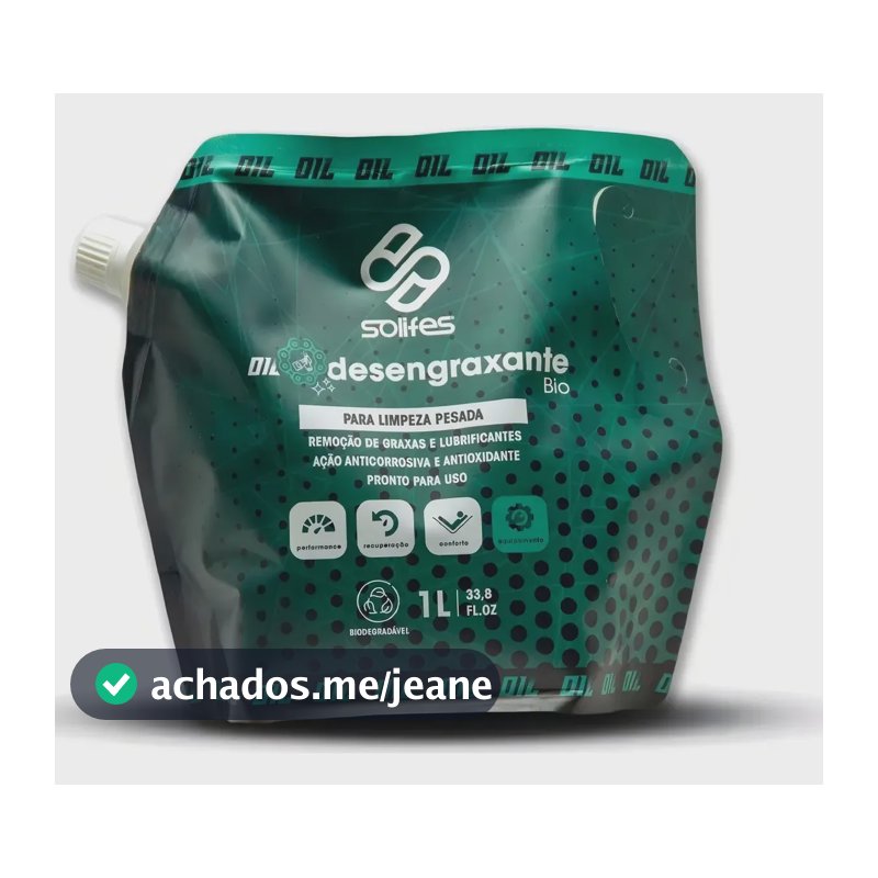 Desengraxante Solifes 1000ml Biodegradável Bike Bicicleta