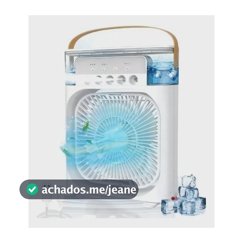 Climatizador FAN portátil umidificador FYF branco