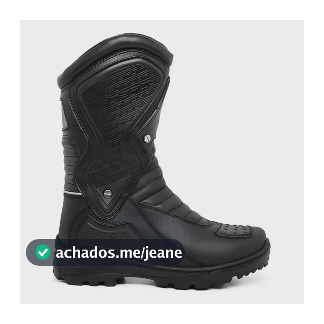 Bota Motociclista Couro Legitimo Moto Speed Acero Original