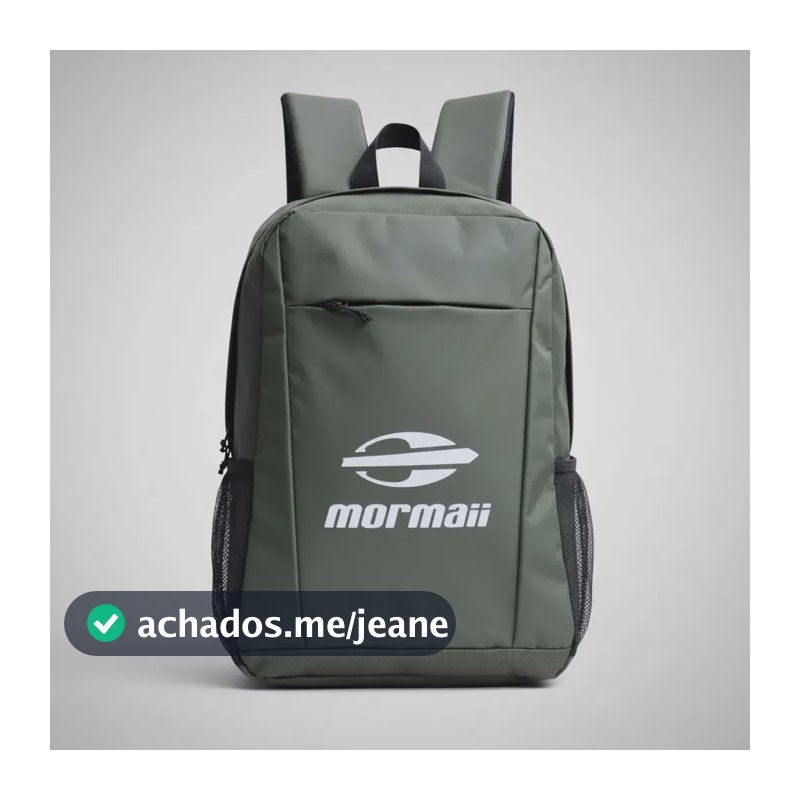 Mochila escolar Mormaii Daily / Essential cor verde 20L