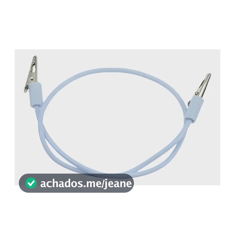Prendedor Jacaré De Silicone P/ Babador Odontológico - 01 Un