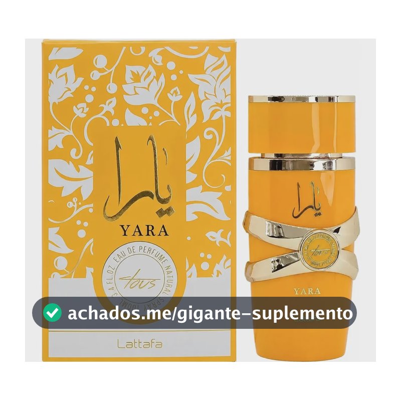 Perfume Feminino Original Yara Tous 100ml - Lattafa