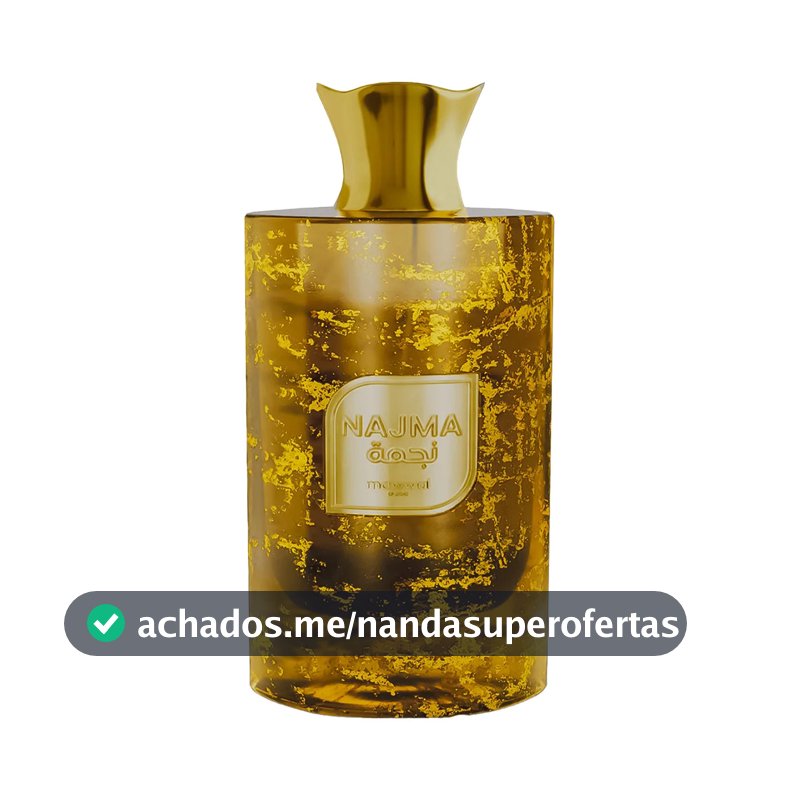 Perfume Árabe Mawwal Najma 100ml Eau De Parfum Unissex Original