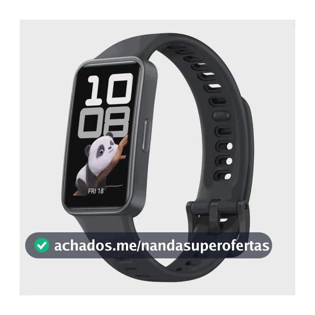 Smartwatch HUAWEI Band 10 Caixa de Polímeros Duráveis Análise do Sono em Nível Profissional Assistente de Bem-estar Emocional Relógio Smartwatch Compatível com Android e iOS Preto