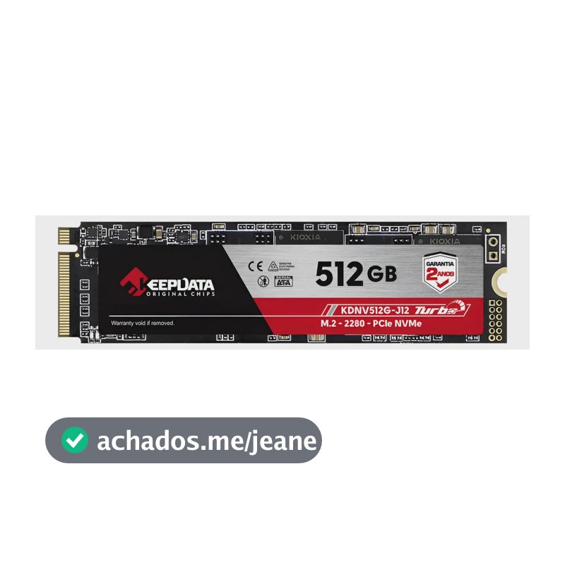 Ssd M.2 Nvme 512gb 2280 Keepdata Kdnv512g-j12