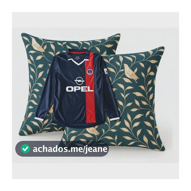 V 2 Capas De Almofada 45x45 Impermeavel Azul Floral Exter-py