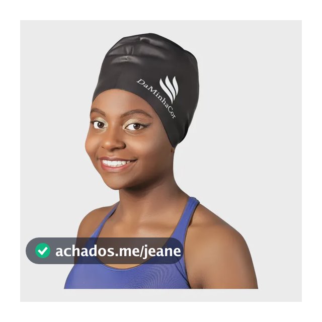 Touca De Natação Hidroginástica Banho Cabelo Volumoso
