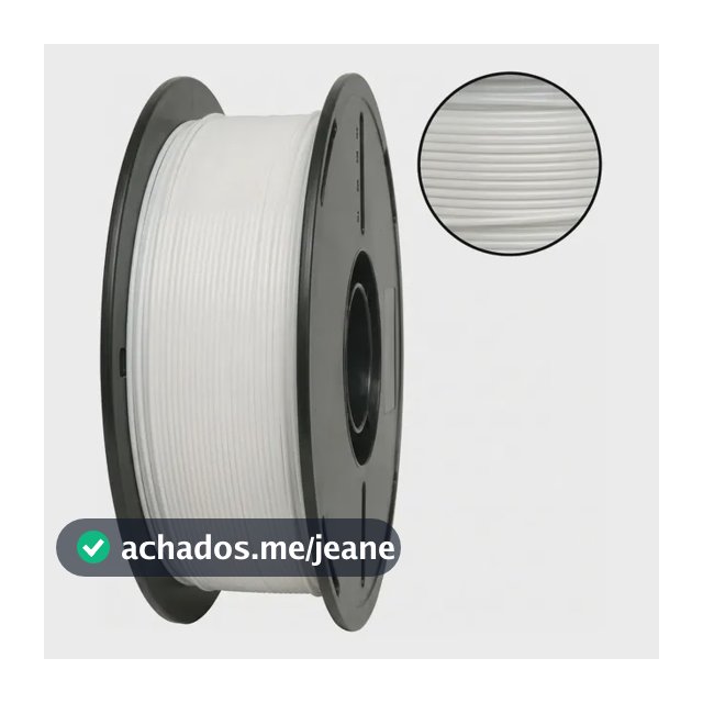 Filamento Pla 1kg Digital Qualy 1.75mm Para Impressora 3d Al Branco