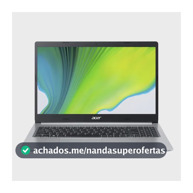 Notebook Acer Aspire 5 A515-45-R2A3 AMD Ryzen 5 5500U Windows 11 Home 8GB 512GB SSD 15,6' Full HD