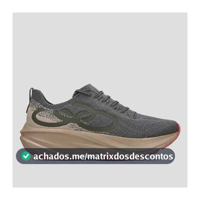 Tenis Masculino Olympikus Vibra Chumbo/multi Chumbo Multi Liso 41 Br